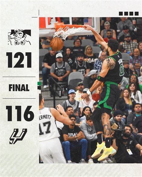 Celtics 121.